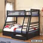 Steel Bunk Bed with Storage | SBB-2334-SMM BD STORE