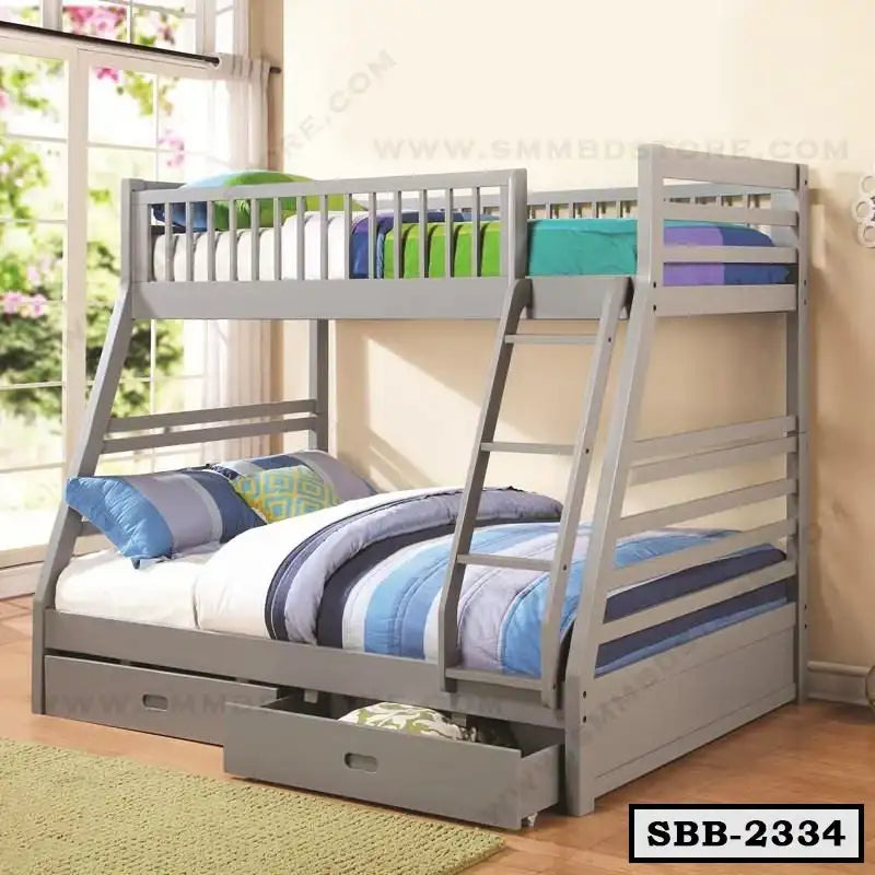Steel Bunk Bed with Storage | SBB-2334 Secondary image