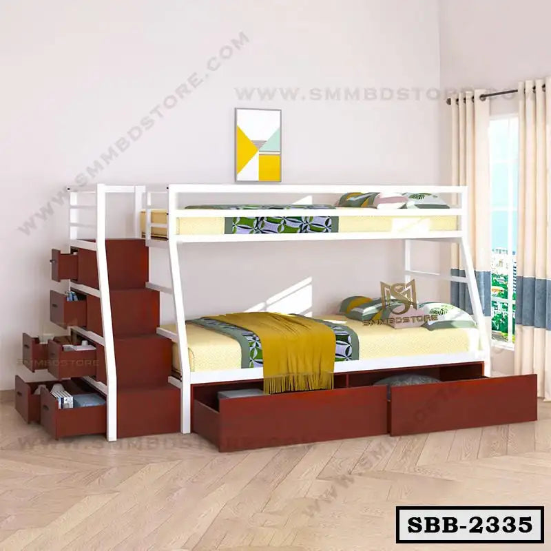 Modern Bunk Bed with Extra Bed-SBB-2335 Secondary image