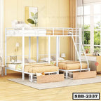 Triple Bunk Bed with drawer-SBB-2337