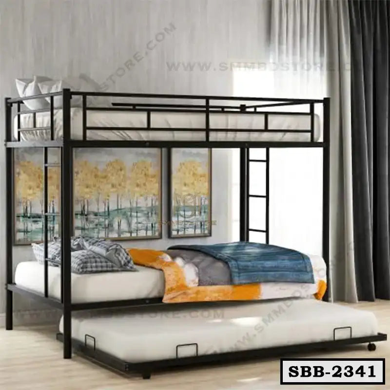 Space Saving Twin Size Metal Bunk Bed SBB-2341 Main image