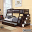 Space-Saving Bunk Bed with Extra Bed-SBB-2342