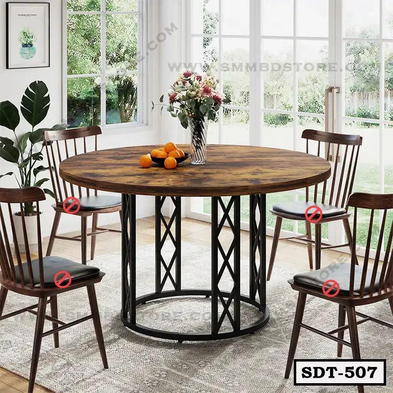 Round Dining Table Price in BD SDT-507 Secondary image