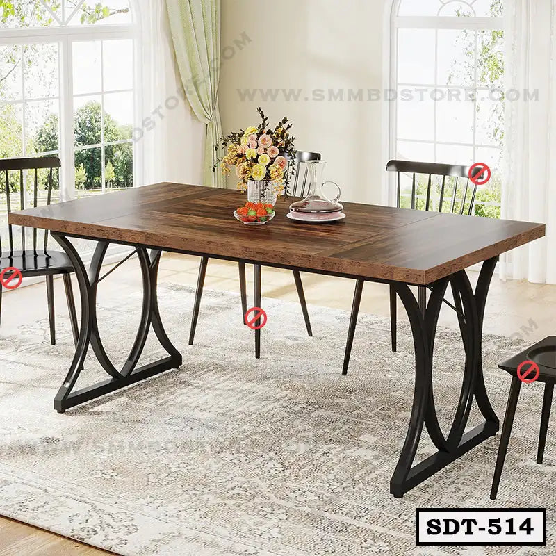 Rectangle Dining Table SDT-514 Secondary image