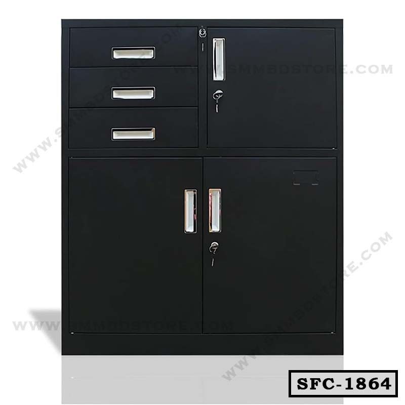 Modern Office File Cabinet with 3 Drawer and 3 Door SFC-1864