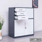 Modern Office File Cabinet with 3 Drawer and 3 Door SFC-1864