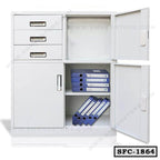 Modern Office File Cabinet with 3 Drawer and 3 Door SFC-1864