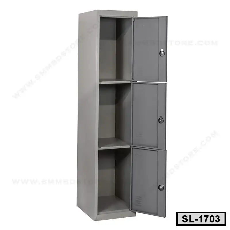 3-Door Steel Locker Cabinet SL-1703 Secondary image