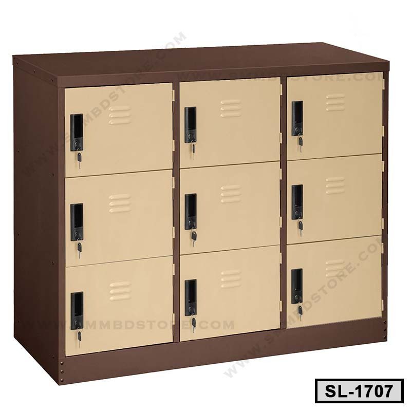 9-Door Steel Locker Price in BD SL-1707