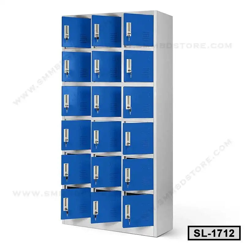 Best 18-Door Steel Locker Supplier in Bangladesh SL-1712 Secondary image
