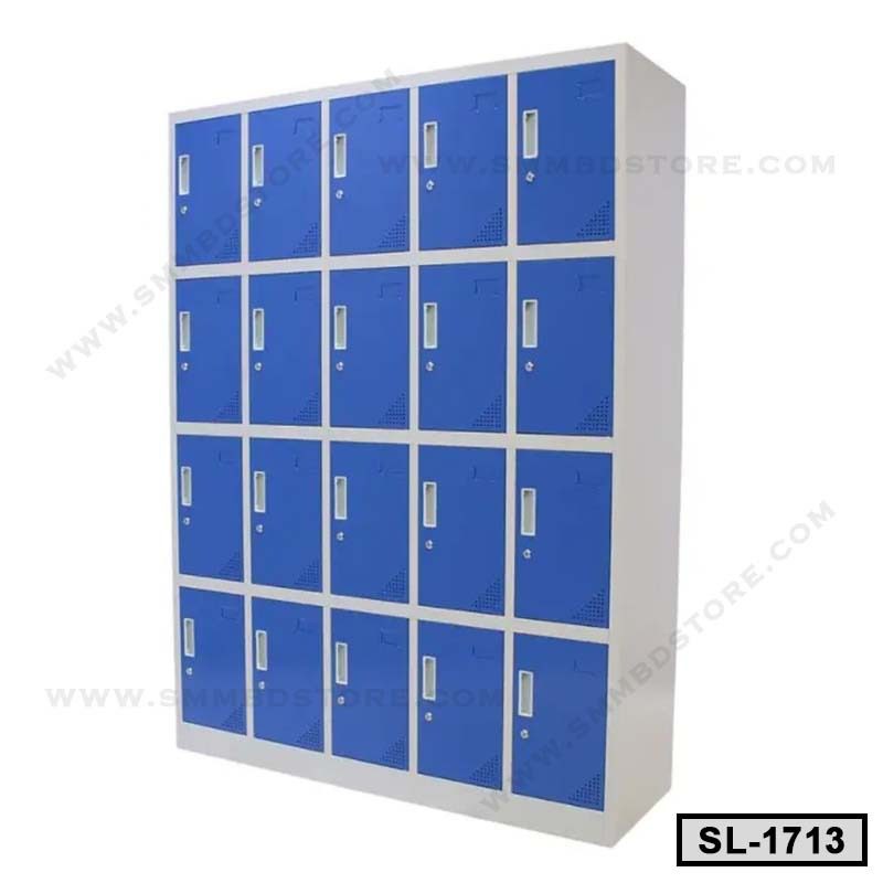 Heavy-Duty 20-Door Steel Locker SL-1713