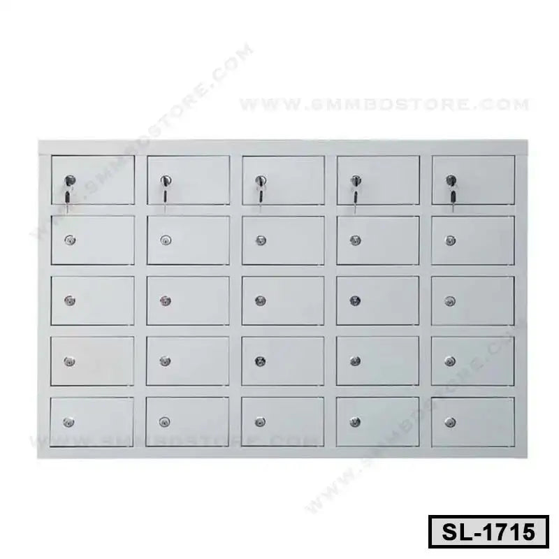 25-Door Steel Storage Locker For Hostel SL-1715 Secondary image