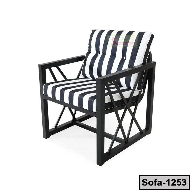 Four Seater Steel Sofa S-1253 Secondary image