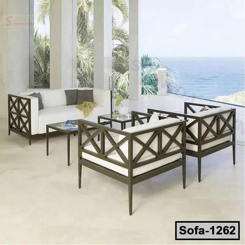 Outdoor Steel Sofa Sets (1262) Secondary image