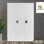 Large Capacity Bedroom 3 Door Steel Almirah SA-2617