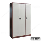 Large Capacity Bedroom 3 Door Steel Almirah SA-2617