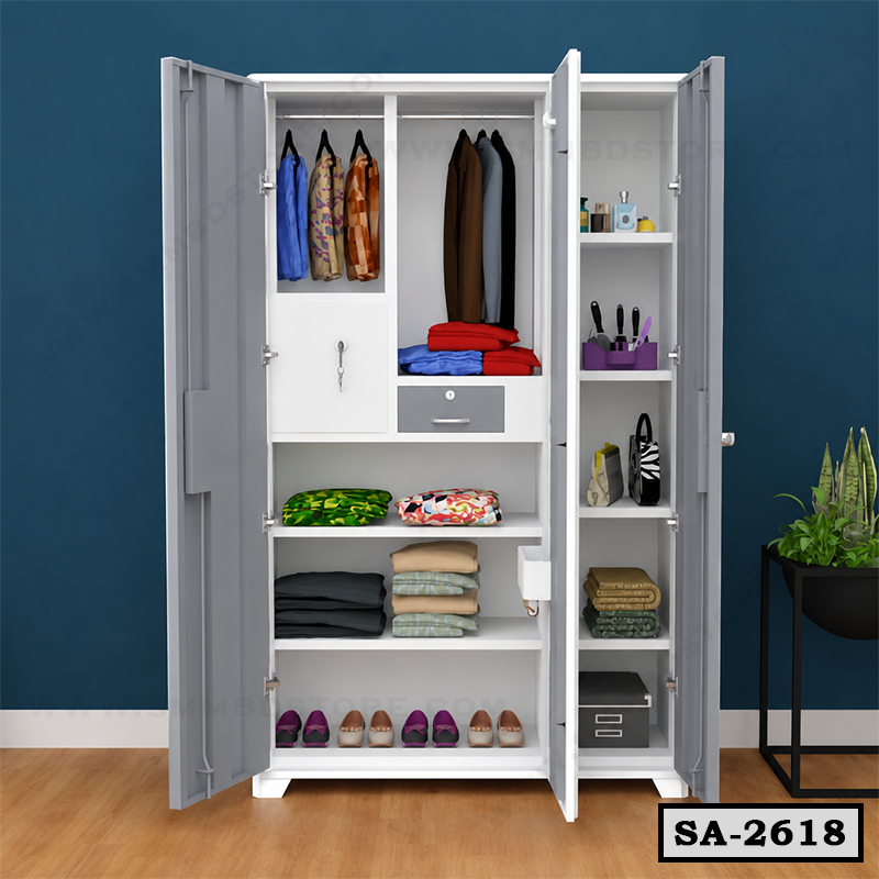 Modern Steel Almirah with Multiple Storage SA-2618
