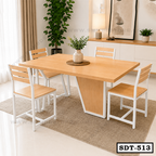 Modern Steel Dining Table for Elegant Living SDT-513