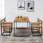 Space-Saving Steel Dining Table for Everyday Comfort SDT-525