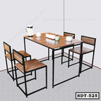 Space-Saving Steel Dining Table for Everyday Comfort SDT-525