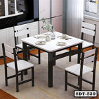 Modern Space Saving Square Dining Table Set SDT-530