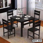 Modern Space Saving Square Dining Table Set SDT-530