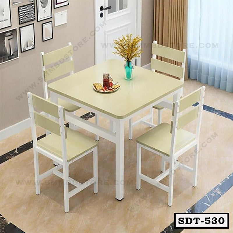 Modern Space Saving Square Dining Table Set SDT-530