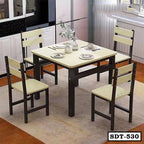 Modern Space Saving Square Dining Table Set SDT-530