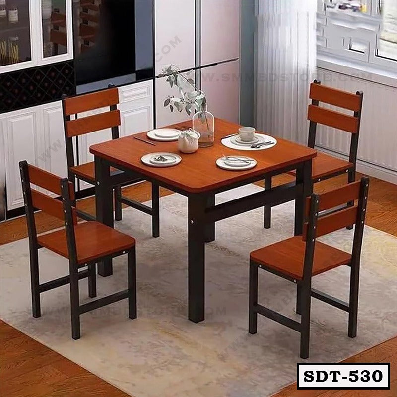 Modern Space Saving Square Dining Table Set SDT-530