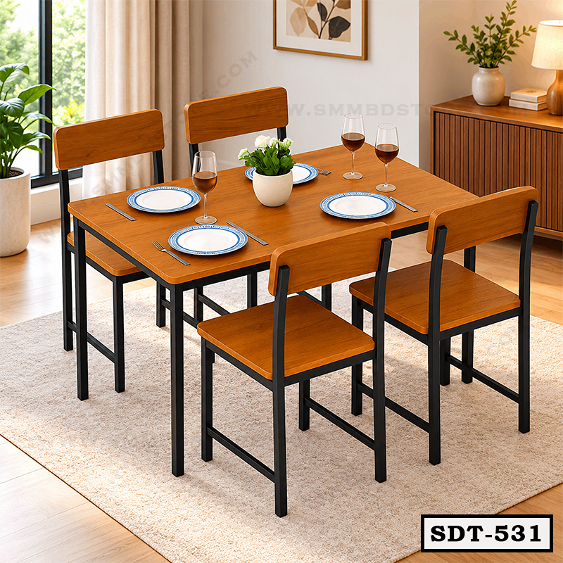 Durable and Stylish Design Metal Dining Table SDT-531
