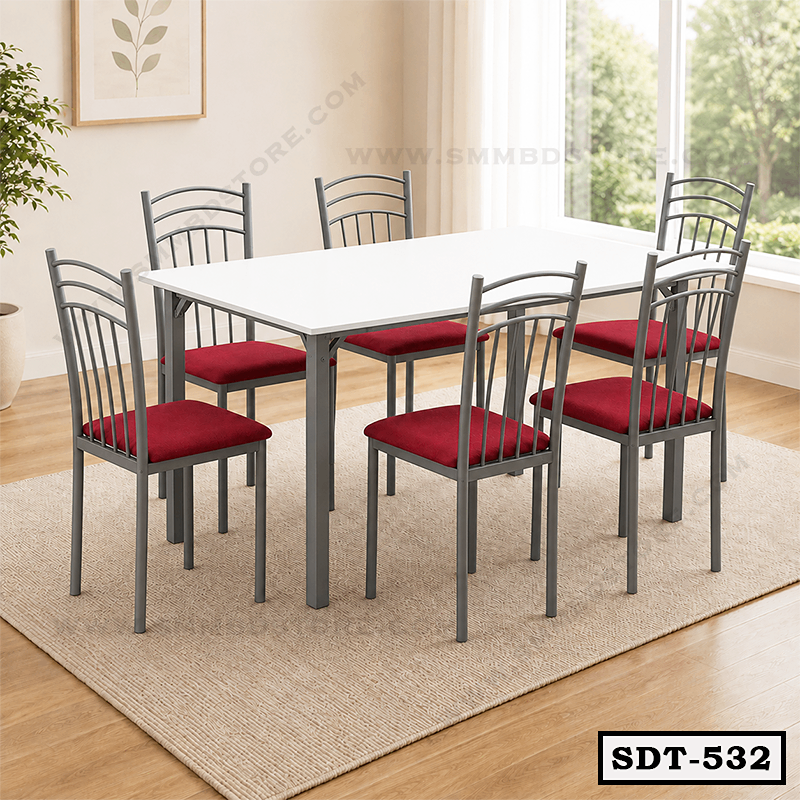 Strong and Stylish Dining Set SDT-532 Secondary image