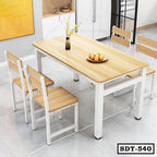 Classic Metal and Board Finish Dining Table SDT-540