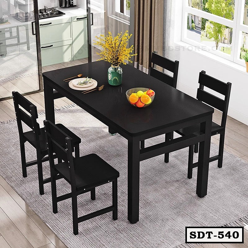 Classic Metal and Board Finish Dining Table SDT-540
