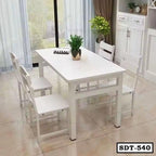 Classic Metal and Board Finish Dining Table SDT-540