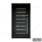 Modern Single Steel Door SD-403