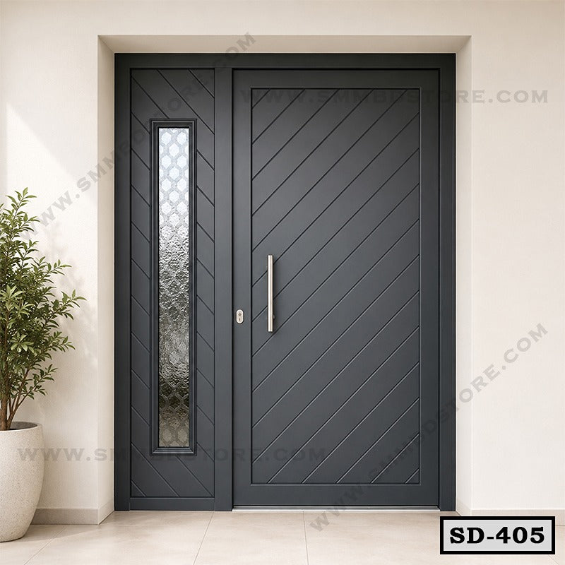 Heavy Duty House Entrance Steel Door SD-405 Main image