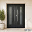 Midnight Entry Double Steel Door SD-406