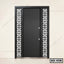 Laser Cut Main Entrance Steel Door SD-408