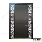 Laser Cut Main Entrance Steel Door SD-408