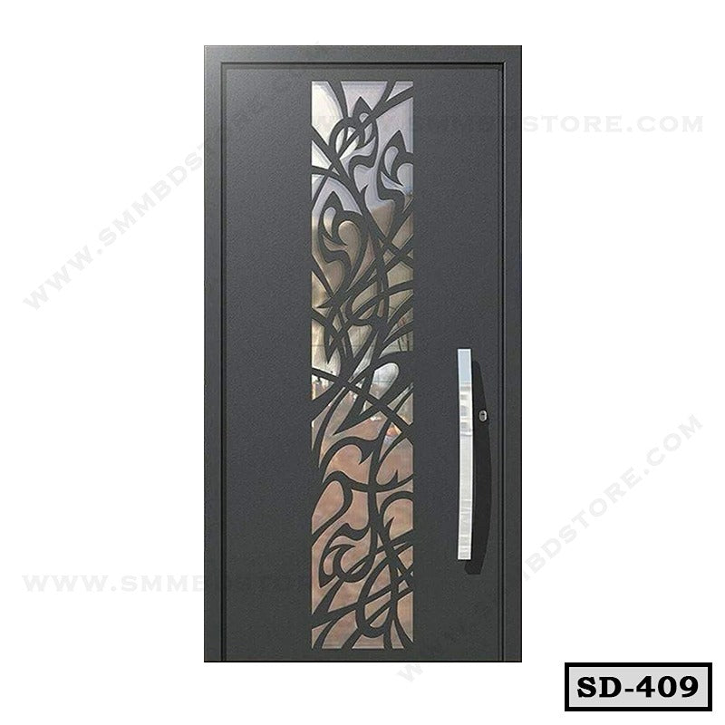 CNC Cutting Premium Metal Door SD-409 Secondary image