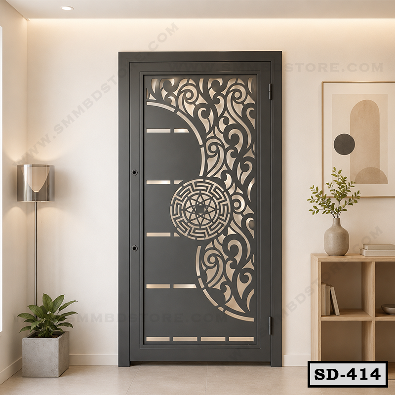 Laser Cut Luxury Steel Door SD-414 Main image