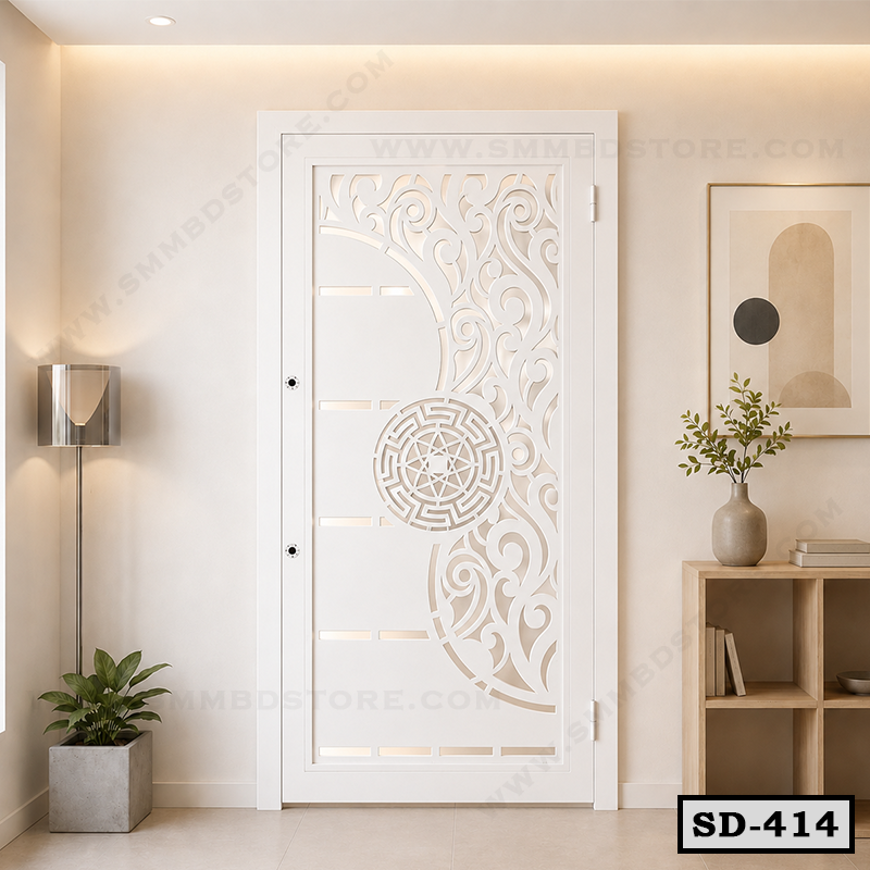 Laser Cut Luxury Steel Door SD-414 Secondary image