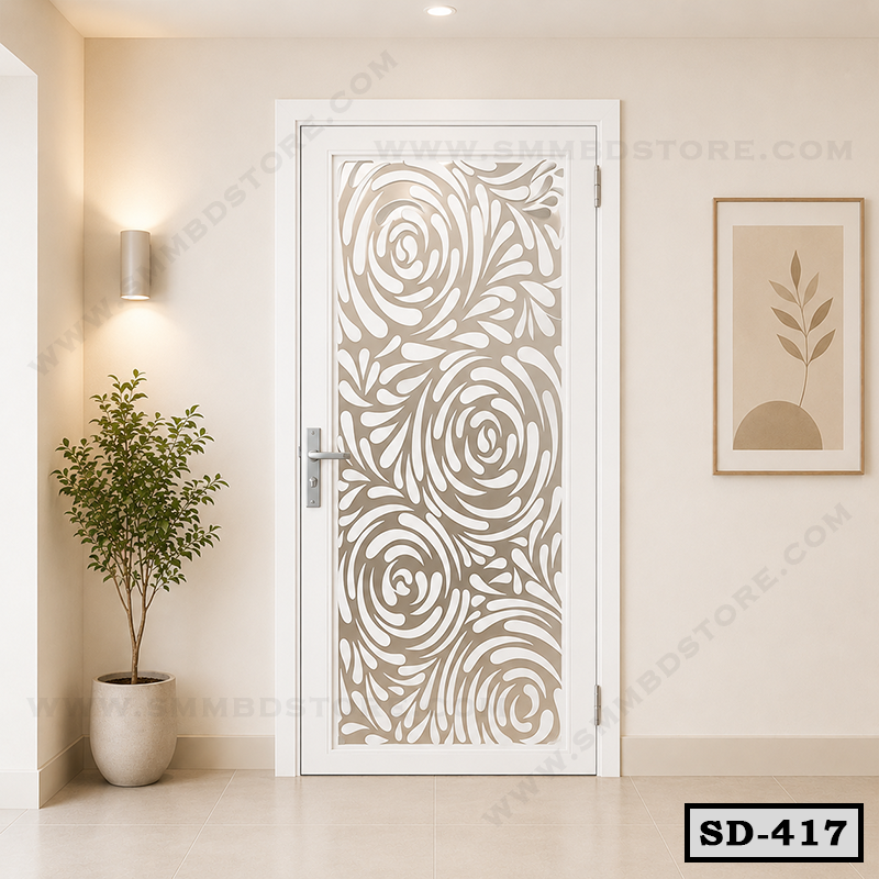 CNC Cutting Steel Door in Bangladesh SD-417