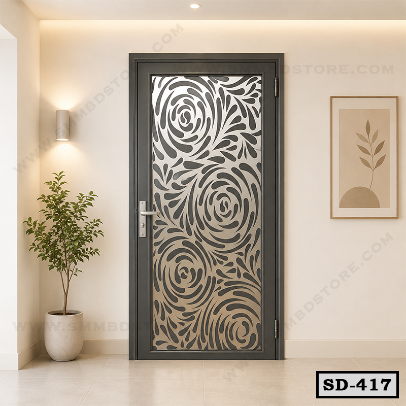 CNC Cutting Steel Door in Bangladesh SD-417