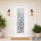 Wrought Iron Decorative Main Door SD-426