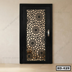 Powder Coated CNC Cut Decorative Door SD-429