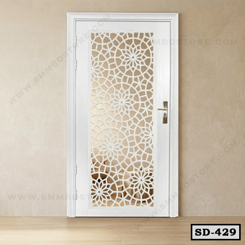 Powder Coated CNC Cut Decorative Door SD-429