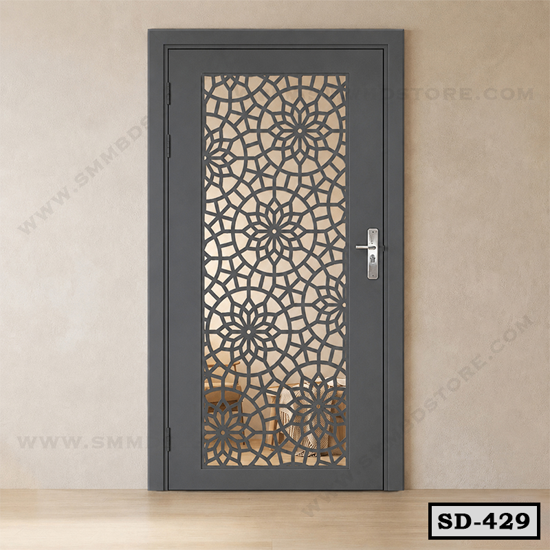 Powder Coated CNC Cut Decorative Door SD-429 Secondary image