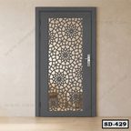 Powder Coated CNC Cut Decorative Door SD-429