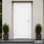 CNC Cut Decorative Main Door SD-430
